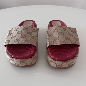 Gucci platform sandals